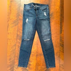 Realm Denim Dark Wash Ankle Skinny